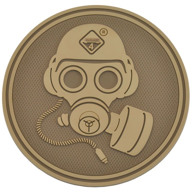 Hazard 4 Special Forces Gas Mask Patch Coyote Accessories Hazard 4 Tactical Gear Supplier Tactical Distributors Australia