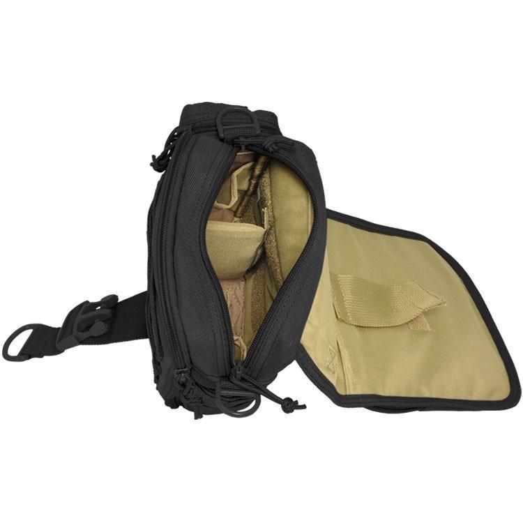 Hazard 4 Tonto Concealed Carry Mini-Messenger Black DISCONTINUED Bags, Packs and Cases Hazard 4 Tactical Gear Supplier Tactical Distributors Australia