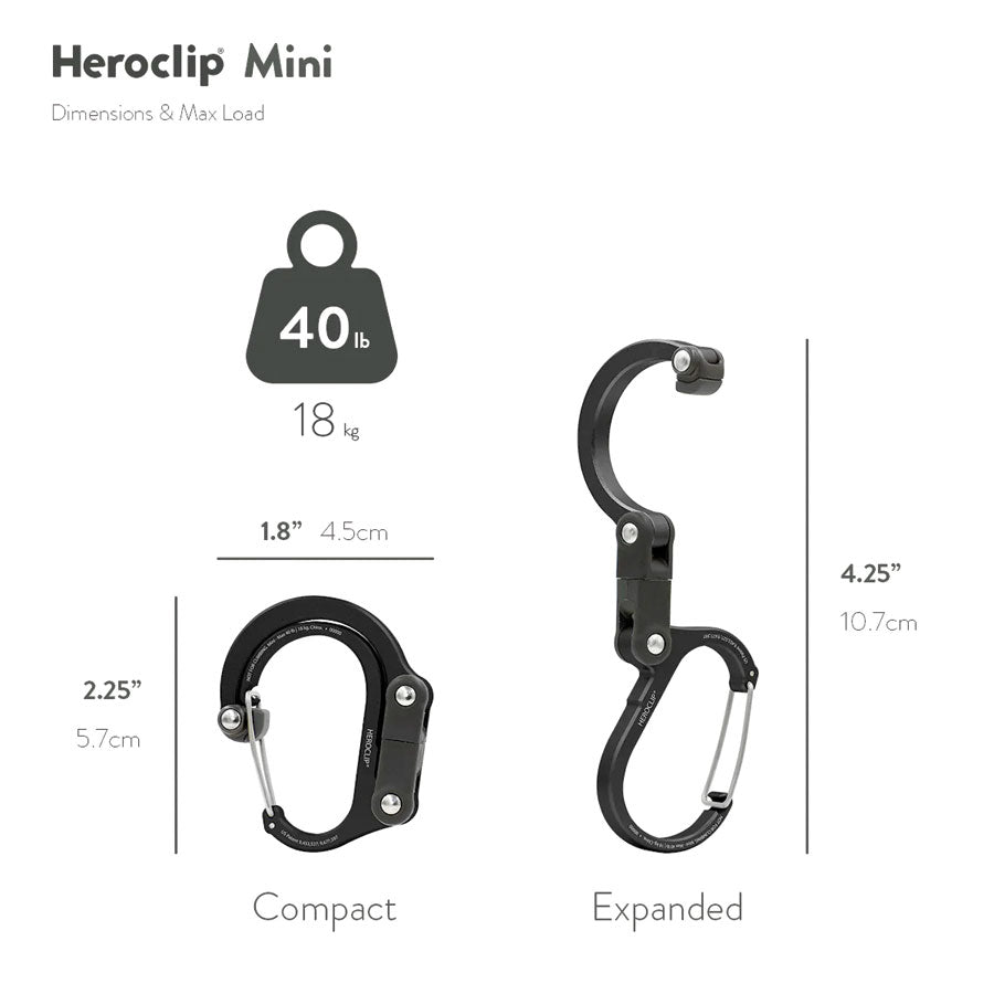 Heroclip Gear Aid Heroclip Mini Outdoor and Survival Heroclip Tactical Gear Supplier Tactical Distributors Australia