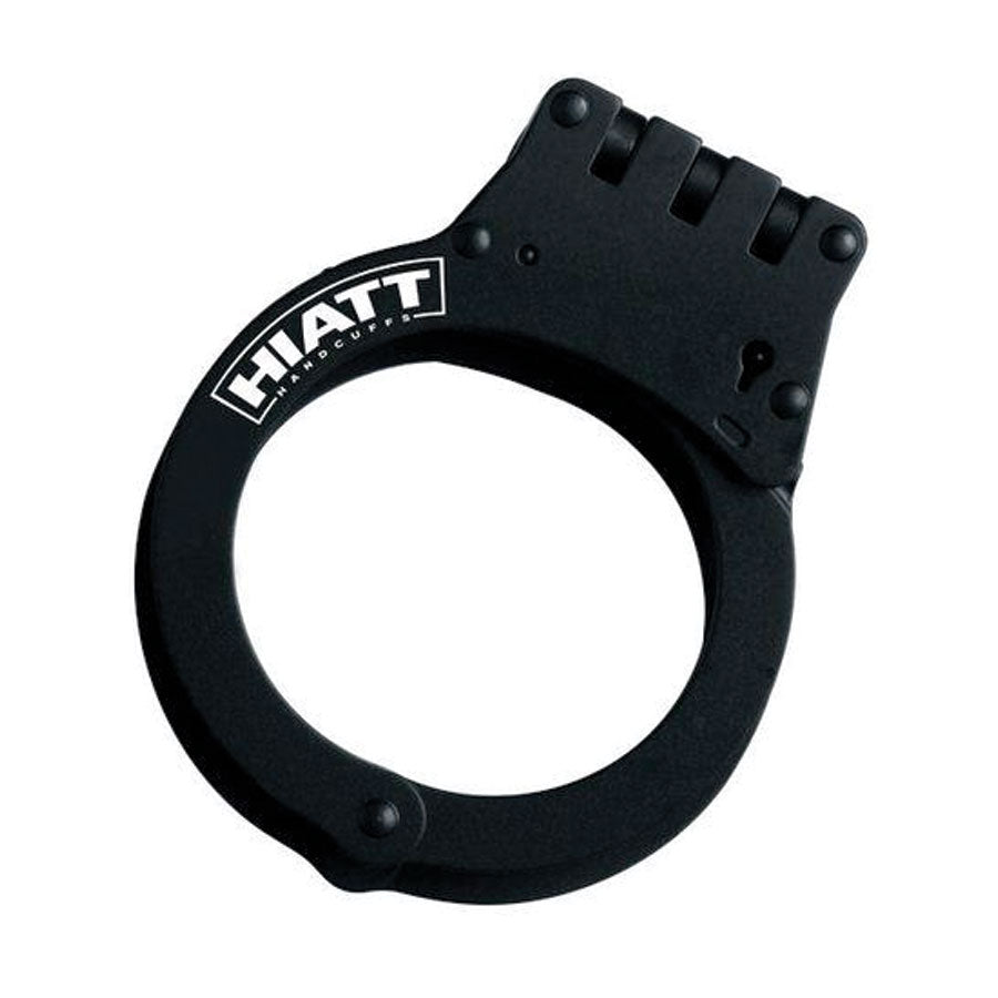 Hiatt Standard Steel Hinge Handcuffs Tactical Tactical Gear Black Tactical Gear Supplier Tactical Distributors Australia