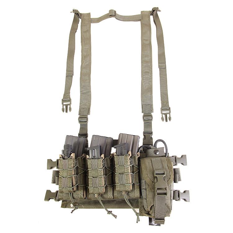 High Speed Gear AO Chest Rig Accessories High Speed Gear OD Green Tactical Gear Supplier Tactical Distributors Australia