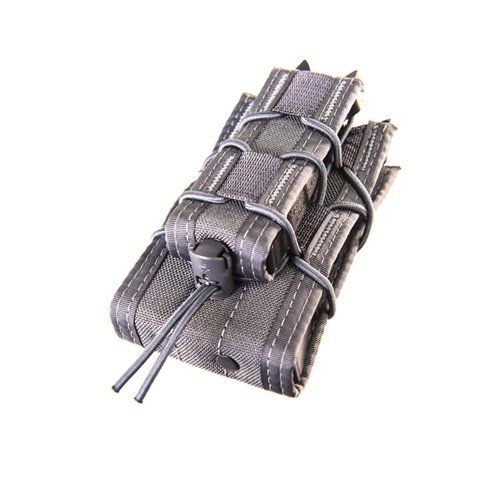 High Speed Gear Double Decker Magazine Pouches Light Molle Accessories High Speed Gear Wolf Gray Tactical Gear Supplier Tactical Distributors Australia