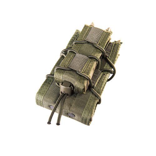 High Speed Gear Double Decker Magazine Pouches Light Molle Accessories High Speed Gear OD Green Tactical Gear Supplier Tactical Distributors Australia