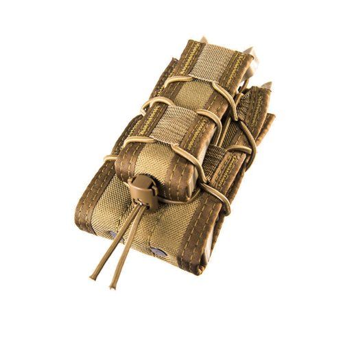 High Speed Gear Double Decker Magazine Pouches Light Molle Accessories High Speed Gear Coyote Brown Tactical Gear Supplier Tactical Distributors Australia