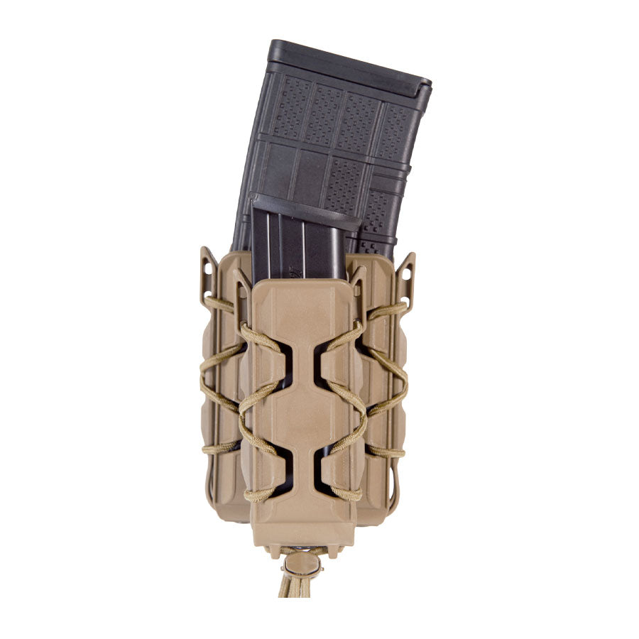 High Speed Gear Polymer Double Decker V2 Accessories High Speed Gear Black Tactical Gear Supplier Tactical Distributors Australia