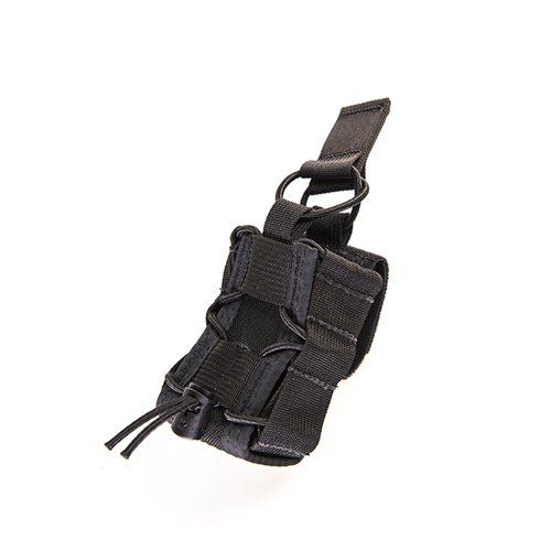 High Speed Gear Single 40mm TACO Mag Pouch MOLLE Accessories High Speed Gear Black Tactical Gear Supplier Tactical Distributors Australia