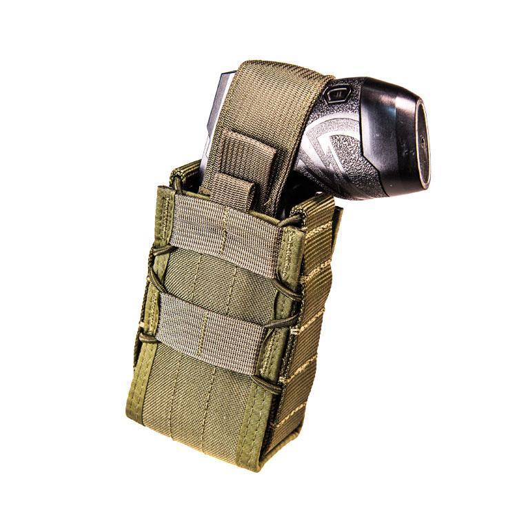 High Speed Gear Stun Gun TACO MOLLE Accessories High Speed Gear OD Green Tactical Gear Supplier Tactical Distributors Australia