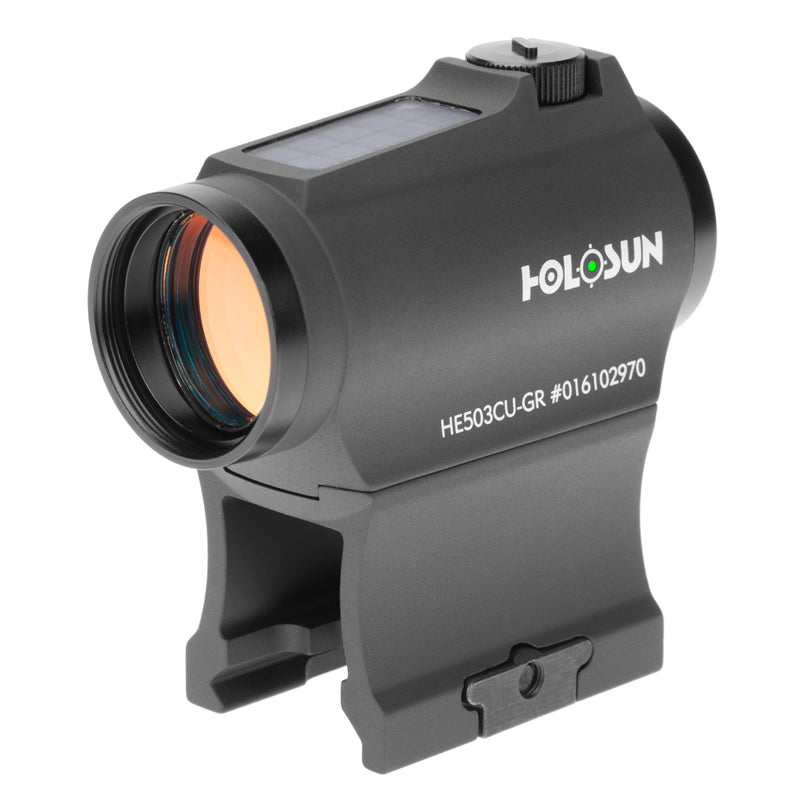 Holosun Micro Sight Green/Red Dot with Solar Panel HE503CU-GR/HS503CU Optics Holosun Green 2 MOA Dot Tactical Gear Supplier Tactical Distributors Australia