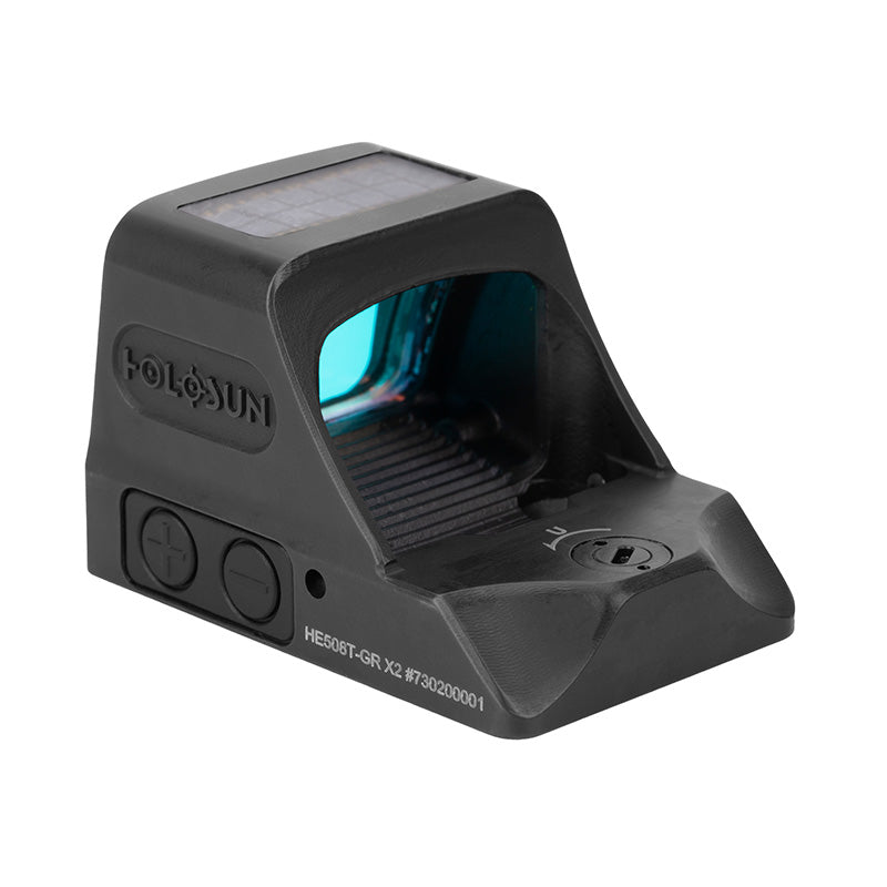 Holosun Miniature Reflex Handgun Sight with Solar Power Titanum HE508T-GR X2 Optics Holosun Tactical Gear Supplier Tactical Distributors Australia