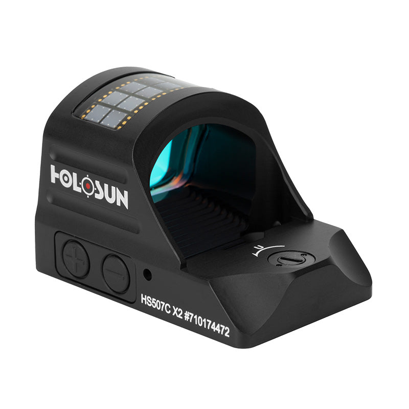 Holosun Open Reflex Optical Sight with Solar Panel HS507C X2/HE507C-GR X2 Optics Holosun Tactical Gear Supplier Tactical Distributors Australia
