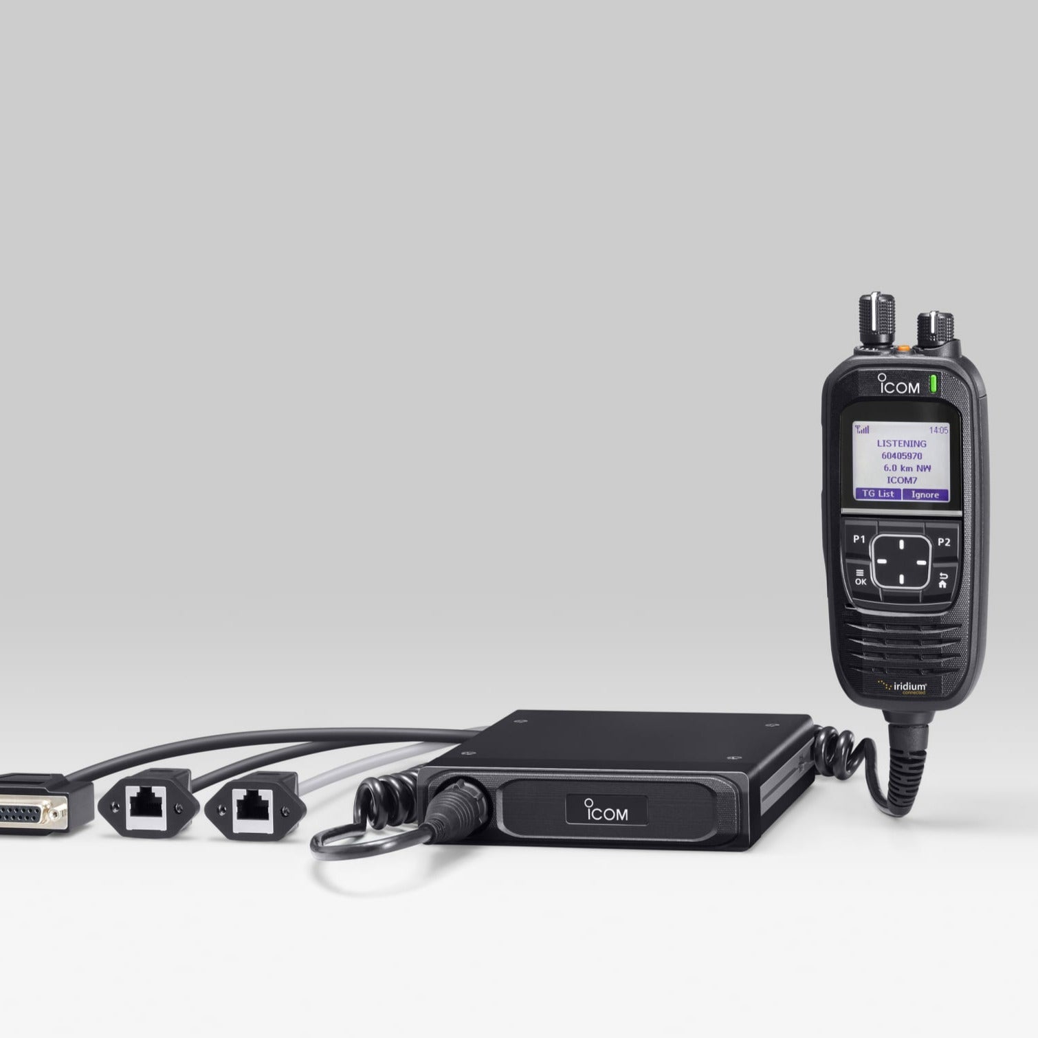 ICOM IC-SAT100 Satellite PTT Transceiver Hearing Protection and Comms ICOM Tactical Gear Supplier Tactical Distributors Australia
