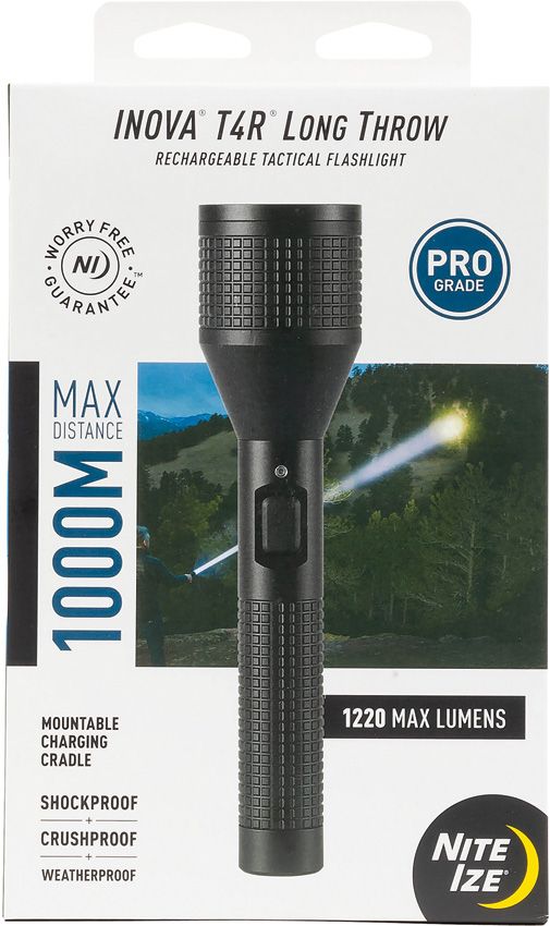 Inova T4R Long Throw Rechargeable Tactical Flashlight Flashlights and Lighting Inova Tactical Gear Supplier Tactical Distributors Australia