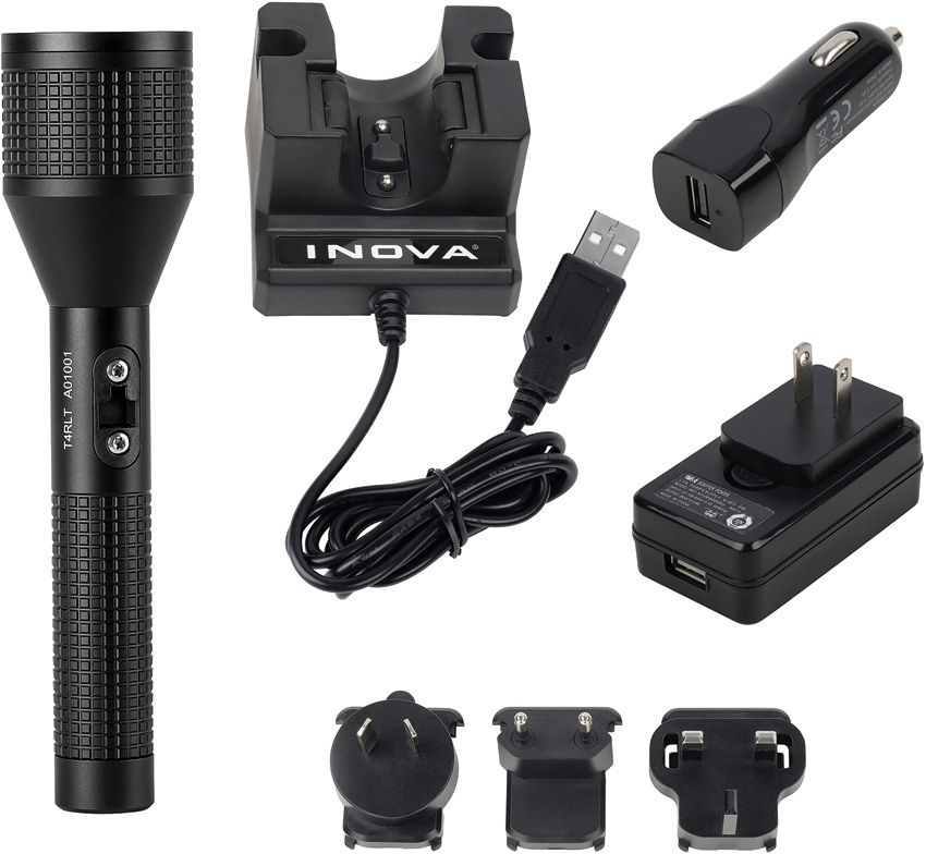 Inova T4R Long Throw Rechargeable Tactical Flashlight Flashlights and Lighting Inova Tactical Gear Supplier Tactical Distributors Australia