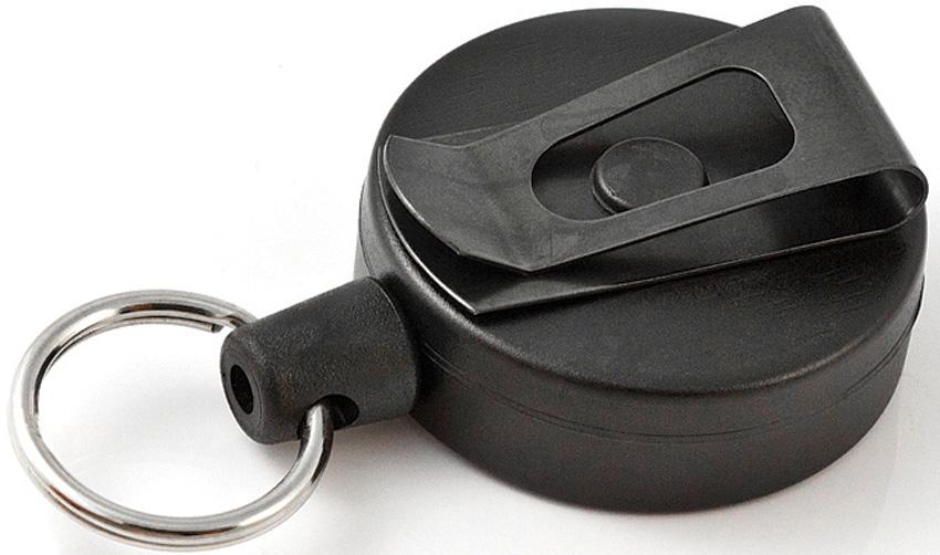 Key-Bak Self Retract Reel Mid Blk Swivel Clip Poly Cord 36" Accessories KeyBak Tactical Gear Supplier Tactical Distributors Australia