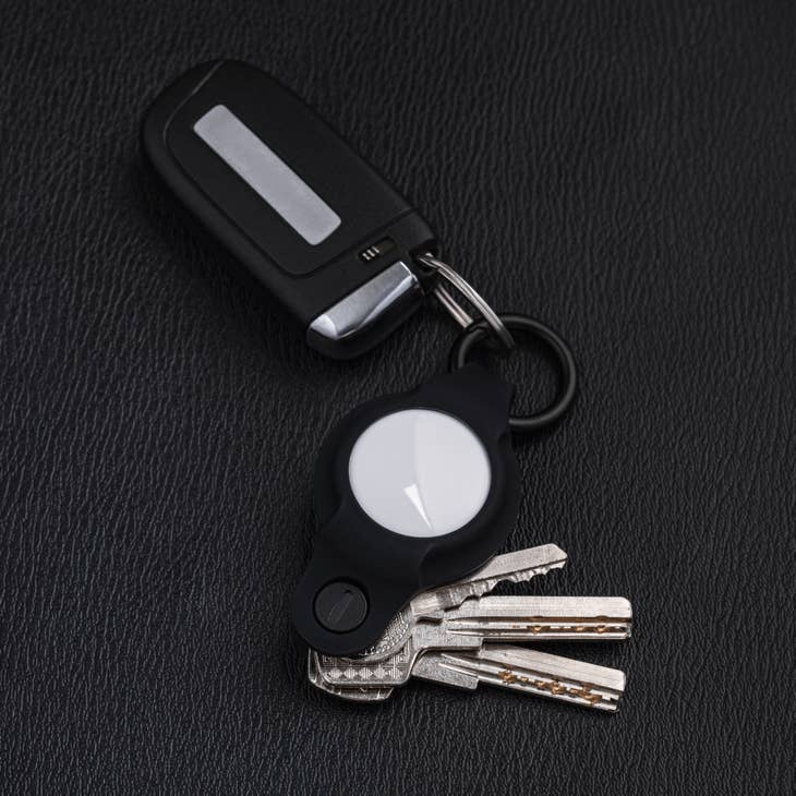 KeySmart Air Flex Silicone Key Holder for AirTag Black Accessories KeySmart Tactical Gear Supplier Tactical Distributors Australia