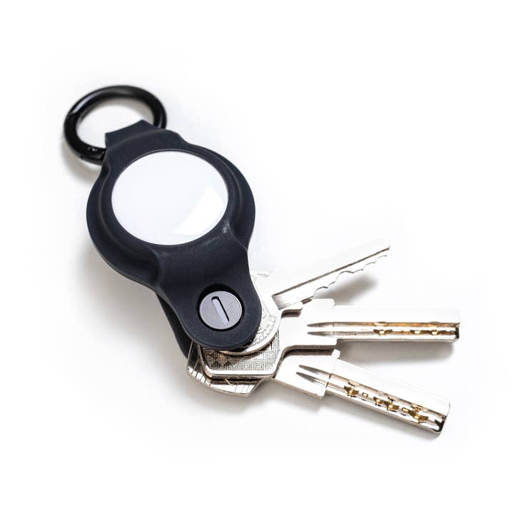 KeySmart Air Flex Silicone Key Holder for AirTag Black Accessories KeySmart Tactical Gear Supplier Tactical Distributors Australia