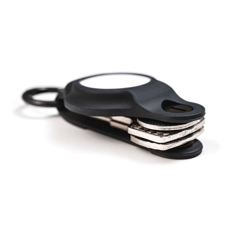 KeySmart Air Flex Silicone Key Holder for AirTag Black Accessories KeySmart Tactical Gear Supplier Tactical Distributors Australia