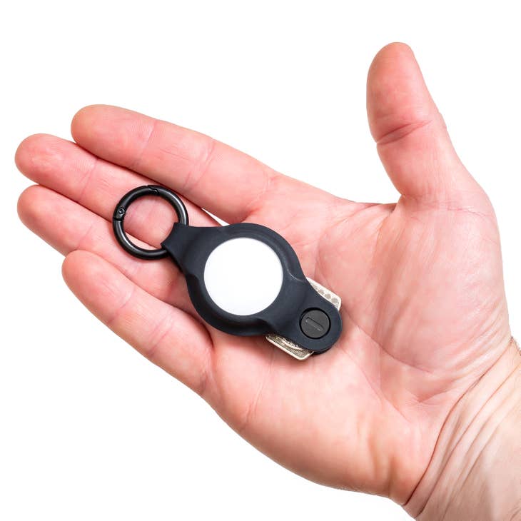 KeySmart Air Flex Silicone Key Holder for AirTag Black Accessories KeySmart Tactical Gear Supplier Tactical Distributors Australia