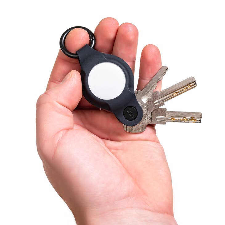 KeySmart Air Flex Silicone Key Holder for AirTag Black Accessories KeySmart Tactical Gear Supplier Tactical Distributors Australia