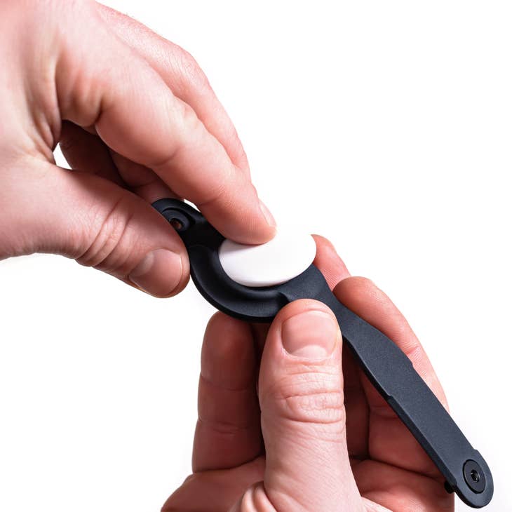 KeySmart Air Flex Silicone Key Holder for AirTag Black Accessories KeySmart Tactical Gear Supplier Tactical Distributors Australia