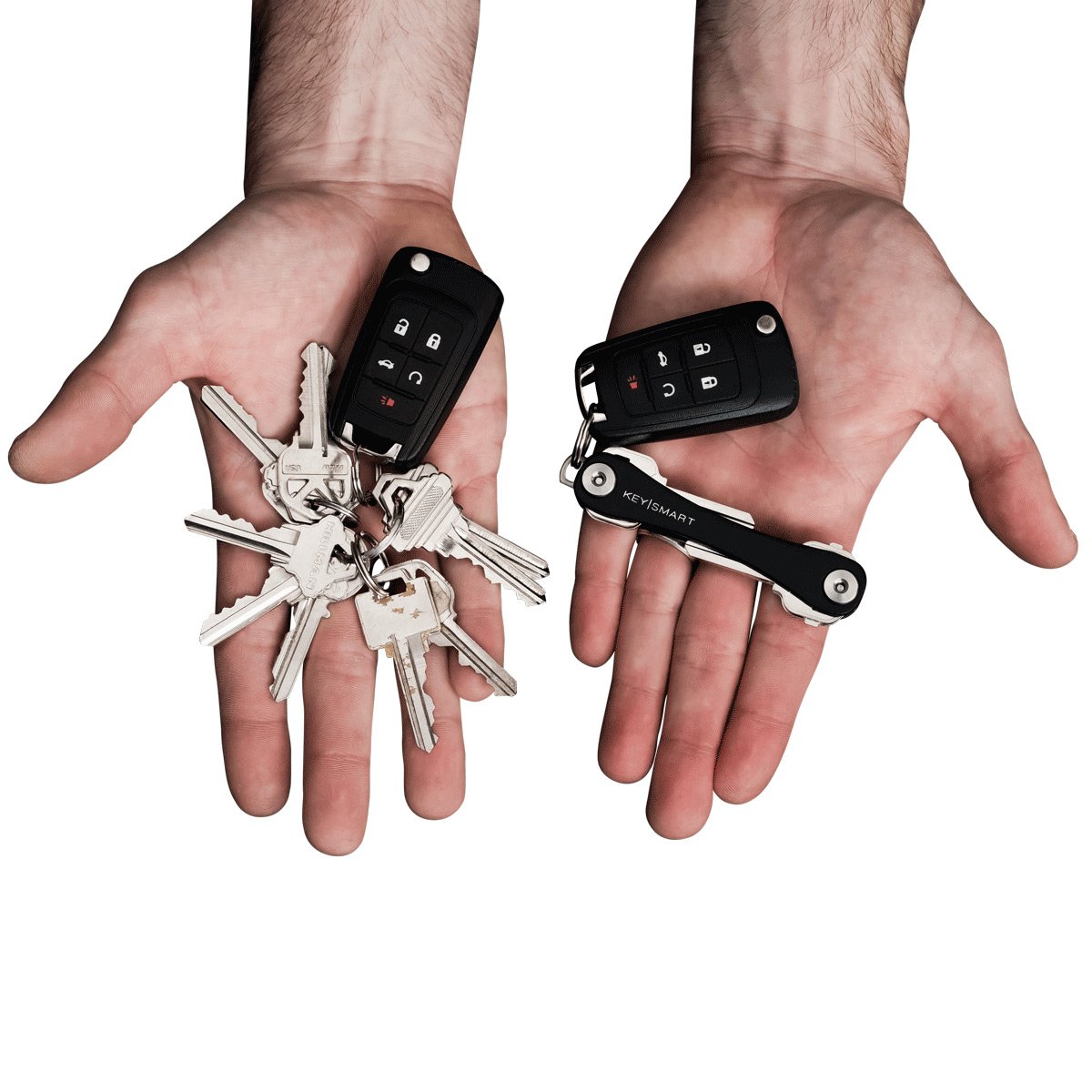 KeySmart Key Holder Leather up to 8 Keys Accessories KeySmart Tactical Gear Supplier Tactical Distributors Australia