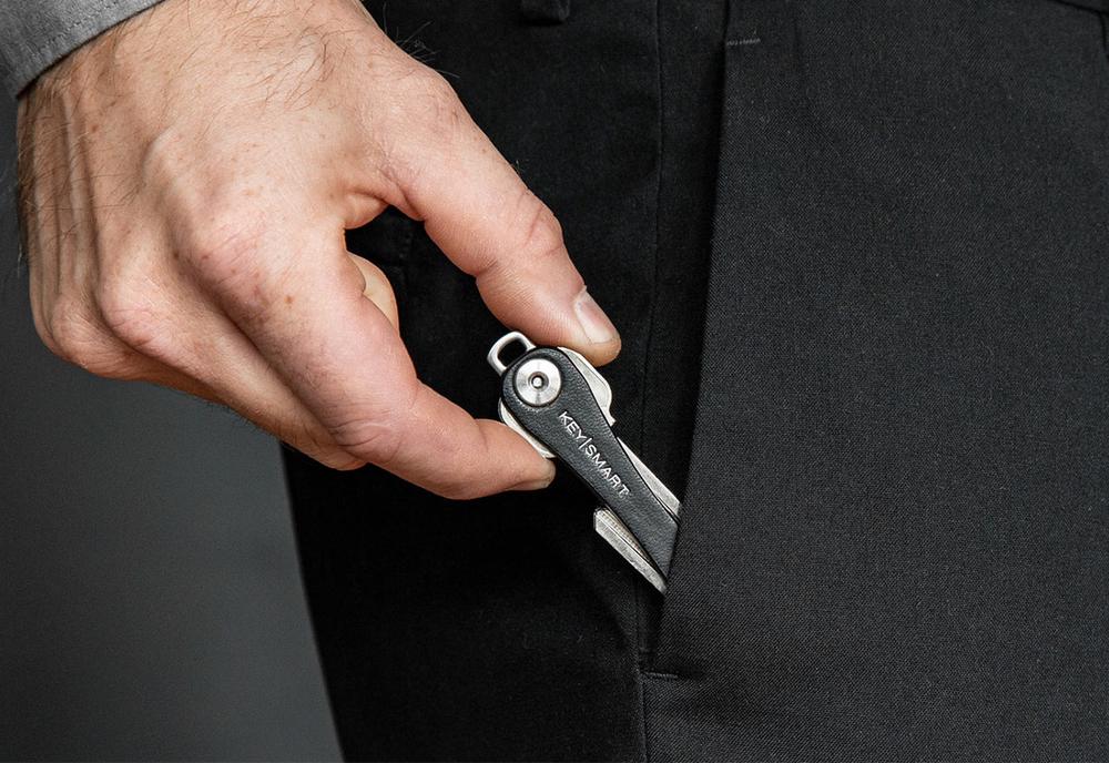 KeySmart Key Holder Leather up to 8 Keys Accessories KeySmart Tactical Gear Supplier Tactical Distributors Australia