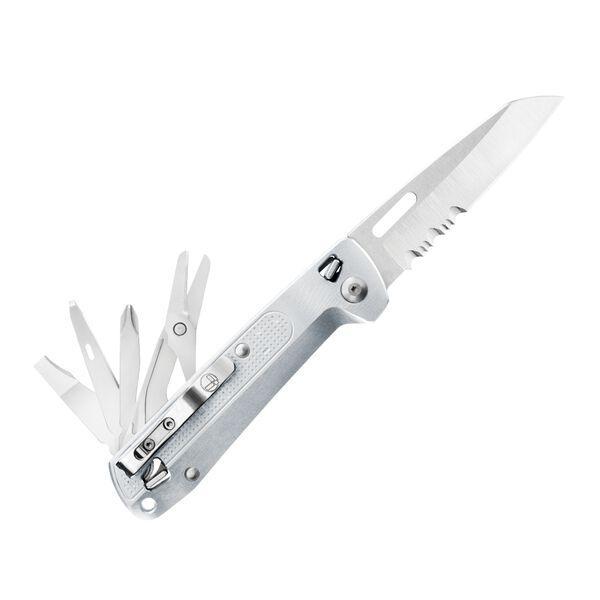 Leatherman Free K4X Pocket Knife Silver Multi-Tools Leatherman Tactical Gear Supplier Tactical Distributors Australia