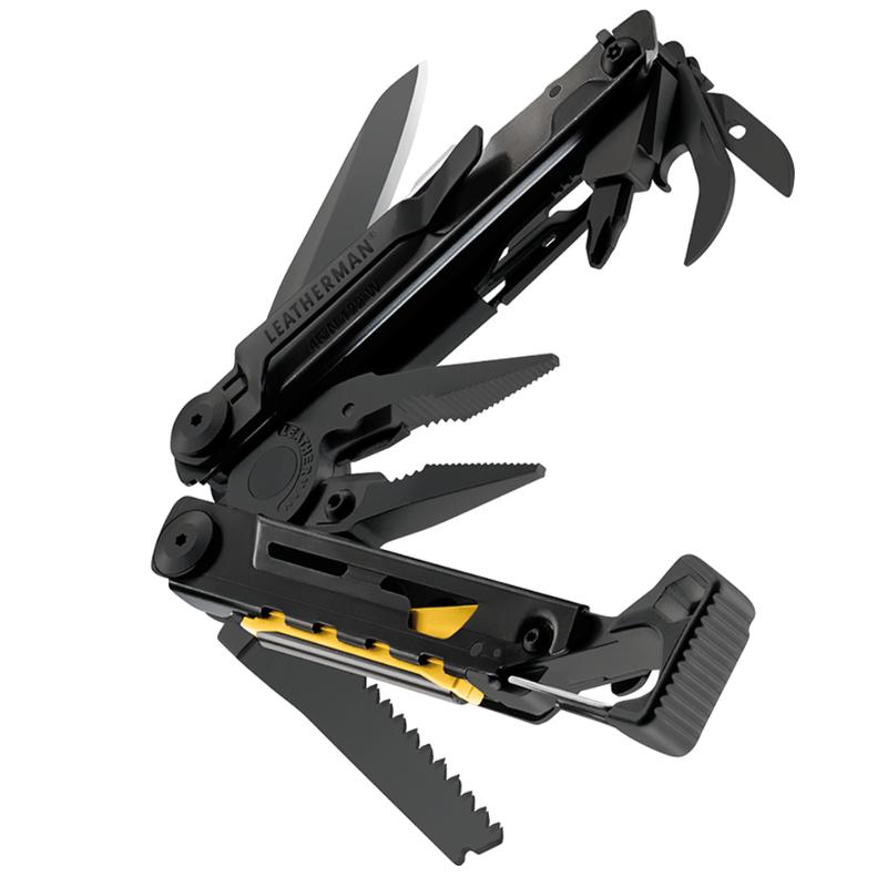 Leatherman Signal Black with Box Multi-Tools Leatherman Tactical Gear Supplier Tactical Distributors Australia