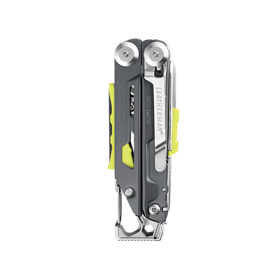 Leatherman Signal Grey with Button Sheath Box Multi-Tools Leatherman Tactical Gear Supplier Tactical Distributors Australia