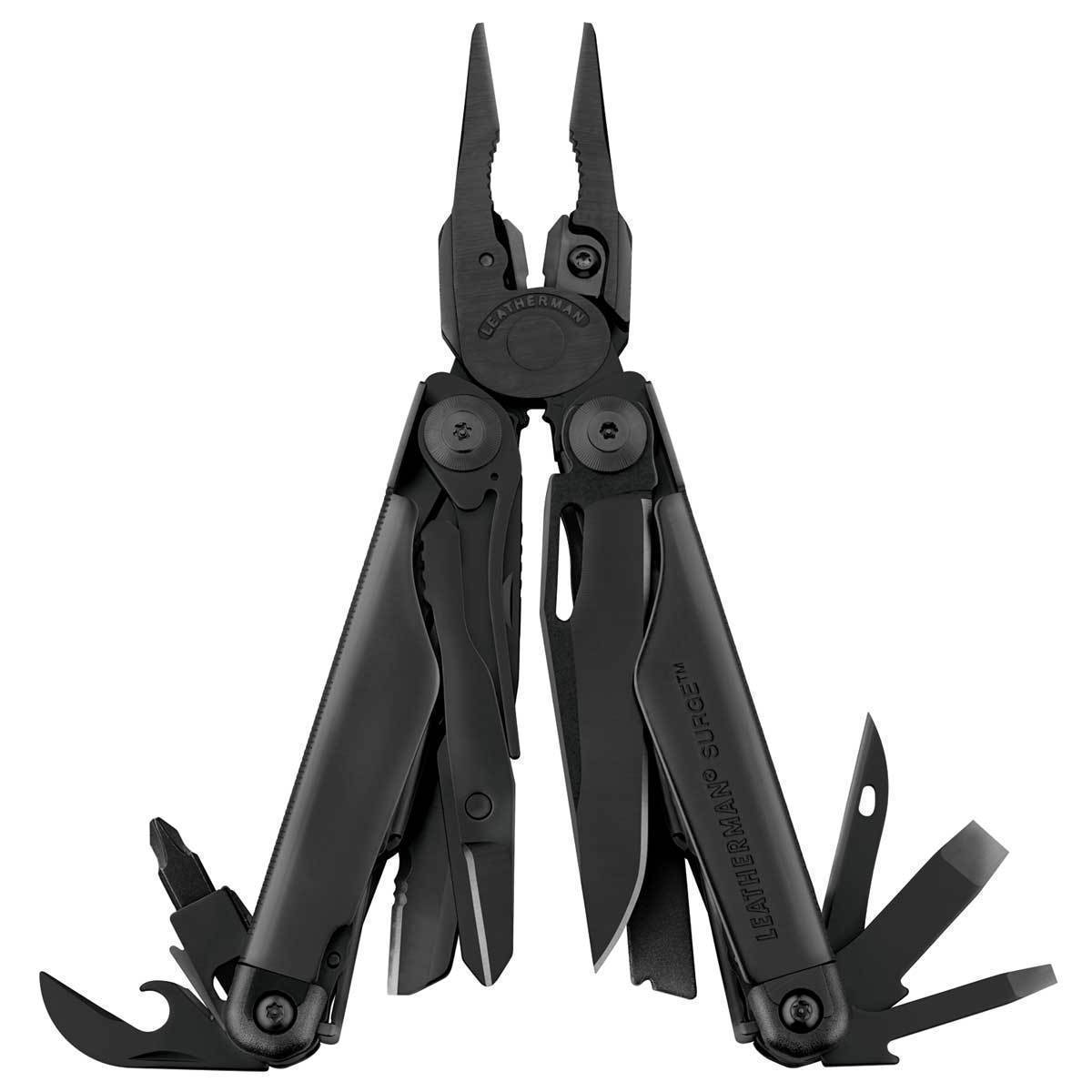 Leatherman Surge Black with Molle Sheath Multi-Tools Leatherman Tactical Gear Supplier Tactical Distributors Australia