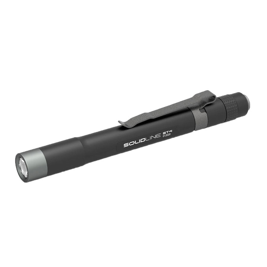 Ledlenser Solidline ST4 180lm 60 gram Pen Flashlight Flashlights and Lighting Ledlenser Tactical Gear Supplier Tactical Distributors Australia