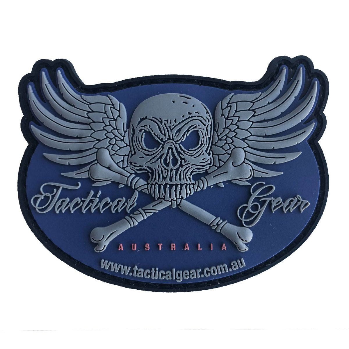 Limited Edition TGA 3D PVC Morale Patch Oval Subdued Coloured Accessories Tactical Gear Australia Tactical Gear Supplier Tactical Distributors Australia