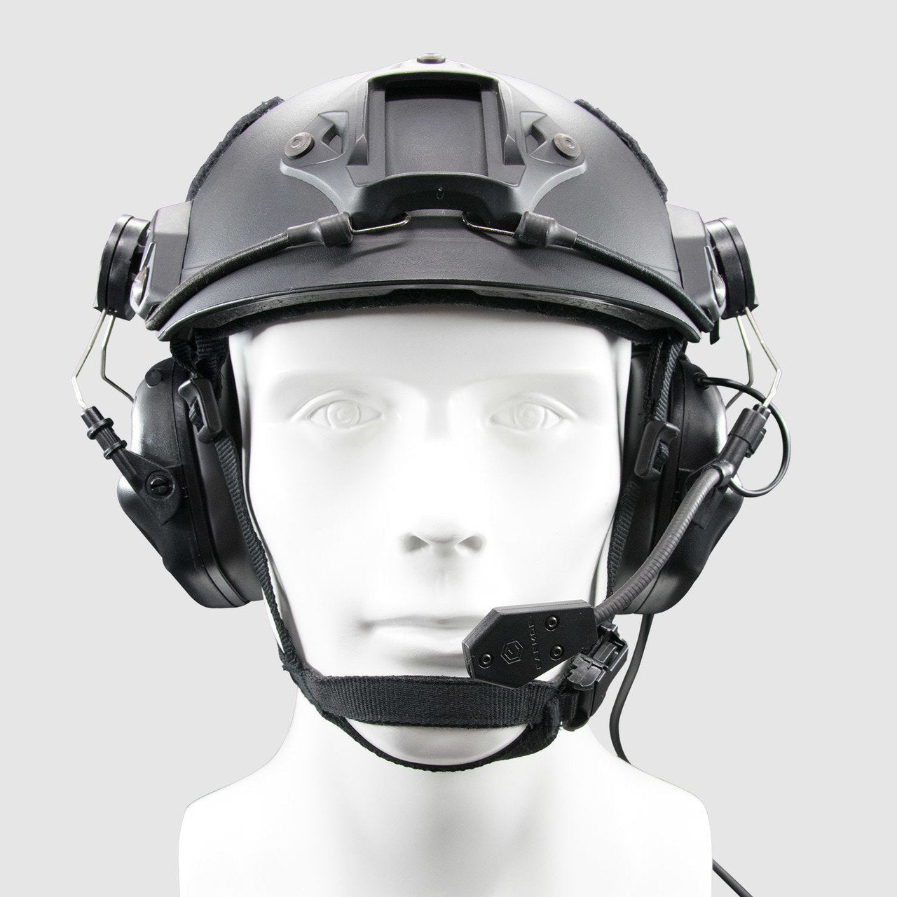 M32H Tactical Communication Hearing Protector for ARC Helmet Rails Protective Gear FLS Tactical Gear Supplier Tactical Distributors Australia