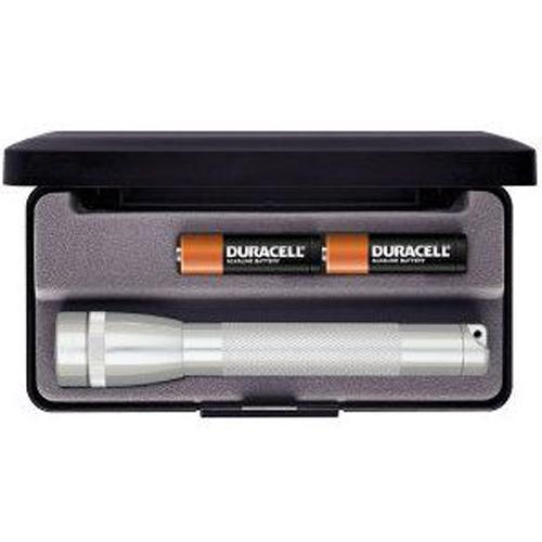 Maglite 2 Cell AA Mini Maglite Flashlight Silver Flashlights and Lighting Maglite Tactical Gear Supplier Tactical Distributors Australia