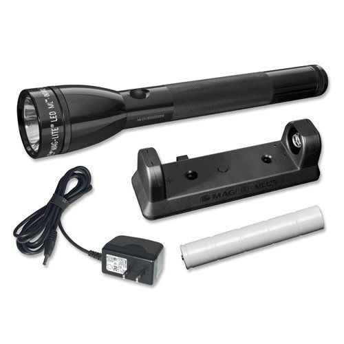 Maglite ML125 LED Rechargeable Flashlight System 120V Converter Flashlights and Lighting Maglite Tactical Gear Supplier Tactical Distributors Australia
