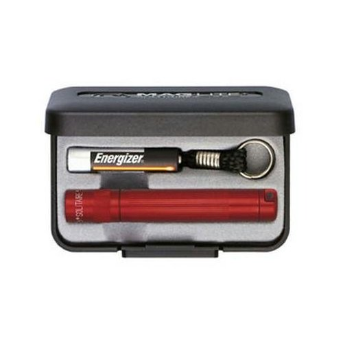 Maglite Solitaire AAA Incandescent Keychain Light in Presentation Box - Red Flashlights and Lighting Maglite Tactical Gear Supplier Tactical Distributors Australia