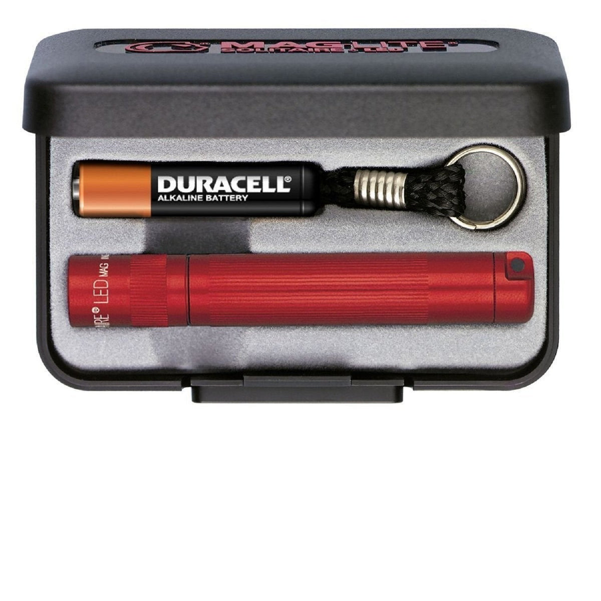 MagLite Solitaire LED AAA Flashlight Presentation Box Red Flashlights and Lighting Maglite Tactical Gear Supplier Tactical Distributors Australia