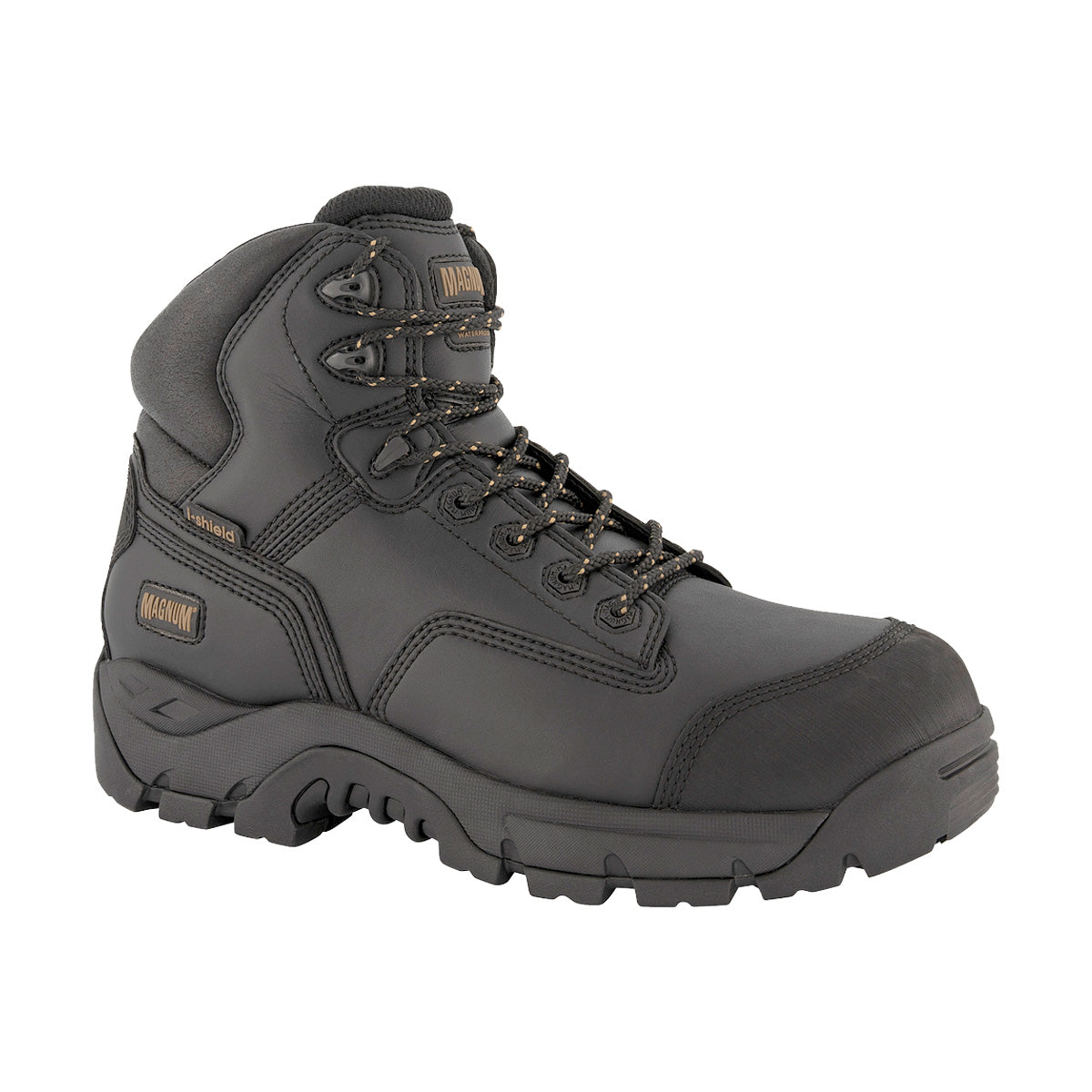 Magnum Precision Max Side-Zip Composite Toe Waterproof iShield Boot Black Boots Magnum Footwear Tactical Gear Supplier Tactical Distributors Australia