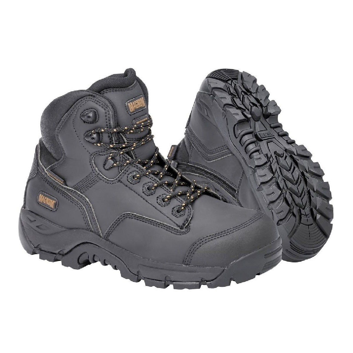 Magnum Precision Max Side-Zip Composite Toe Waterproof iShield Boot Black Boots Magnum Footwear Tactical Gear Supplier Tactical Distributors Australia