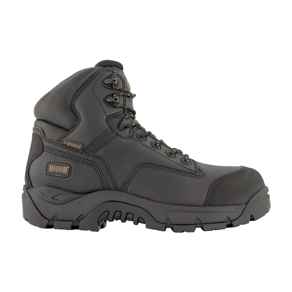 Magnum Precision Max Side-Zip Composite Toe Waterproof iShield Boot Black Boots Magnum Footwear 4US Tactical Gear Supplier Tactical Distributors Australia