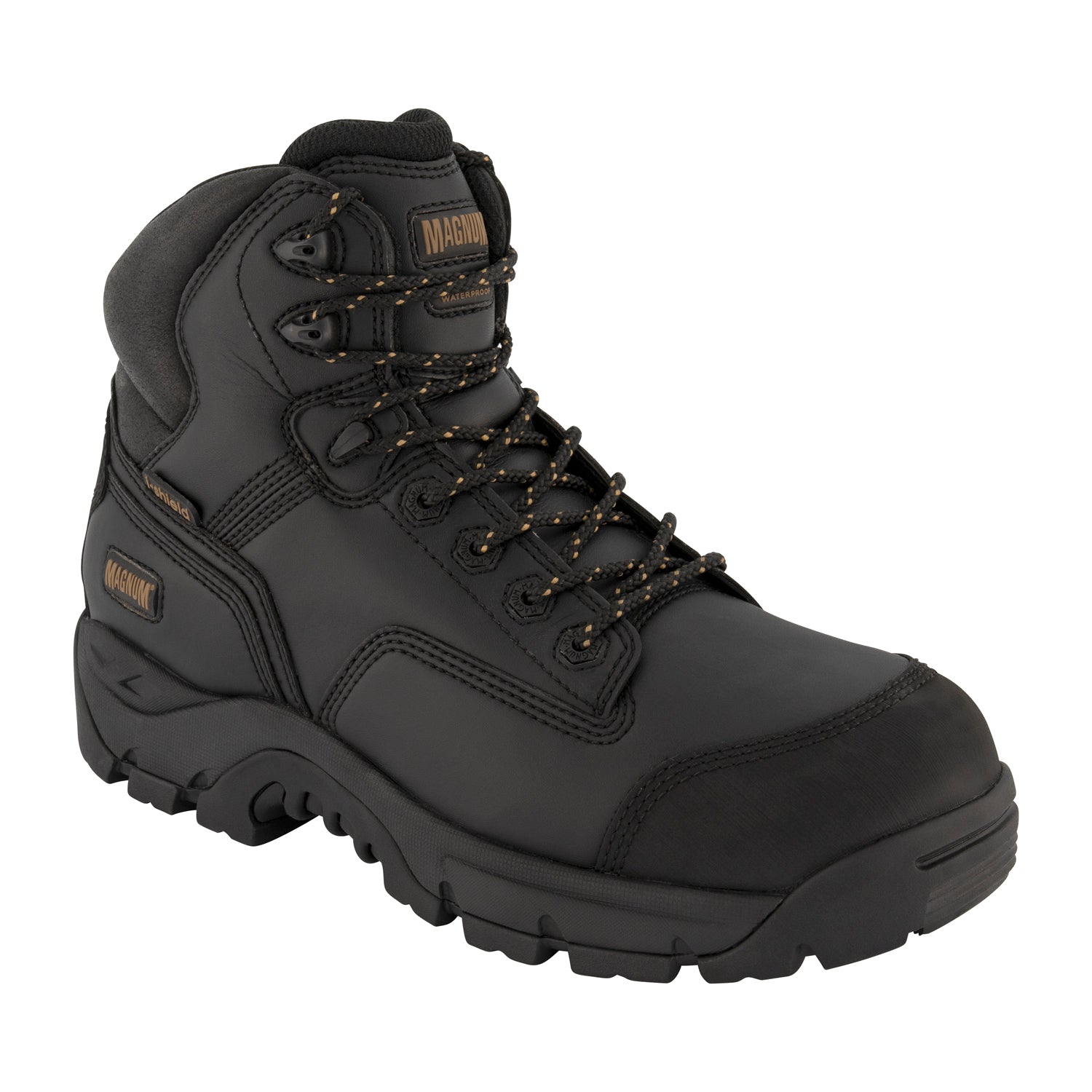 Magnum Precision Max Side Zip Composite Toe Waterproof Women's Boots Black Boots Magnum Footwear Tactical Gear Supplier Tactical Distributors Australia