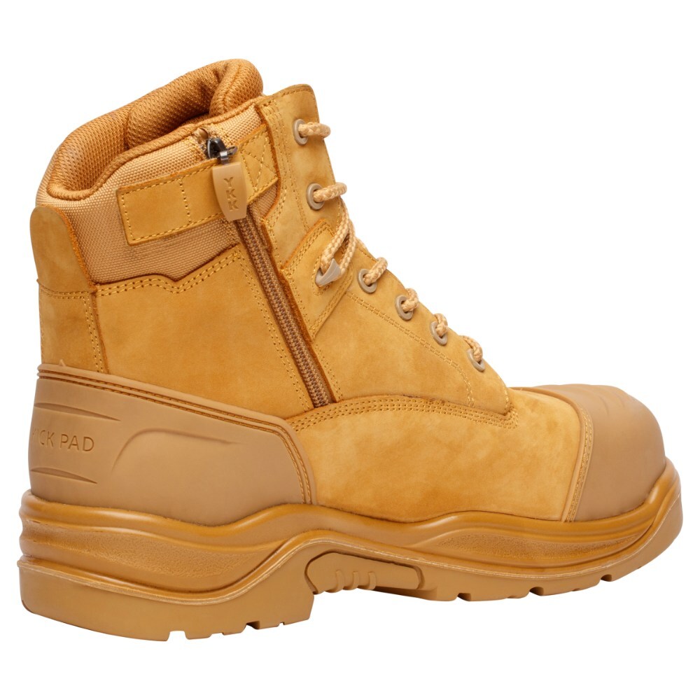 Magnum Storm Master Composite Toe Side Zip Waterproof Boot Wheat Boots Magnum Footwear Tactical Gear Supplier Tactical Distributors Australia