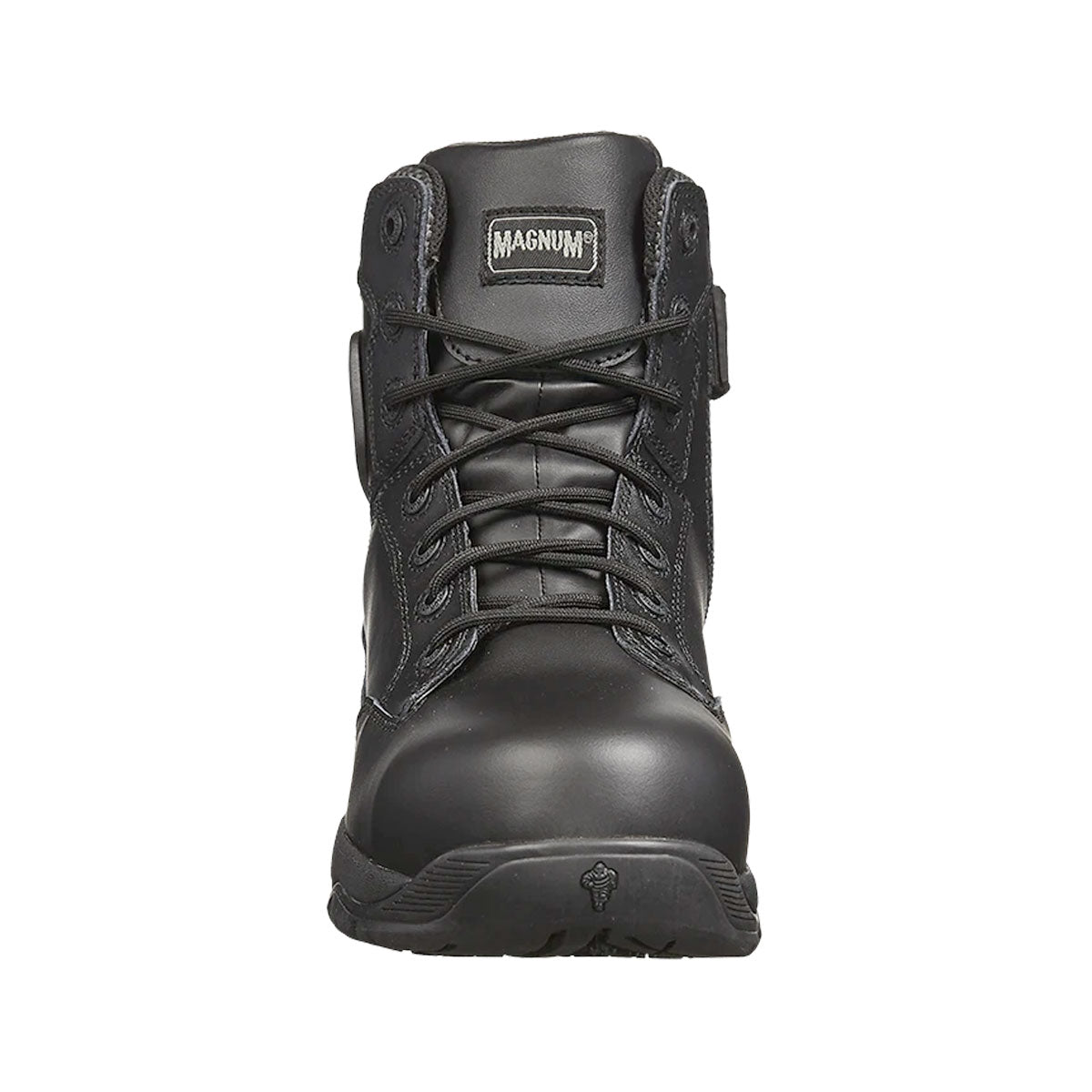 Magnum Strike Force 6.0 Leather Side-Zip Composite Toe Waterproof Boot Black Footwear Magnum Footwear Tactical Gear Supplier Tactical Distributors Australia