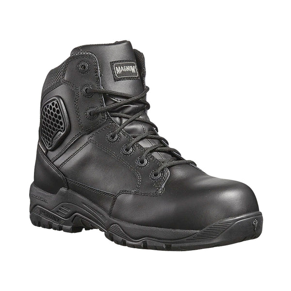 Magnum Strike Force 6.0 Leather Side-Zip Composite Toe Waterproof Men ...