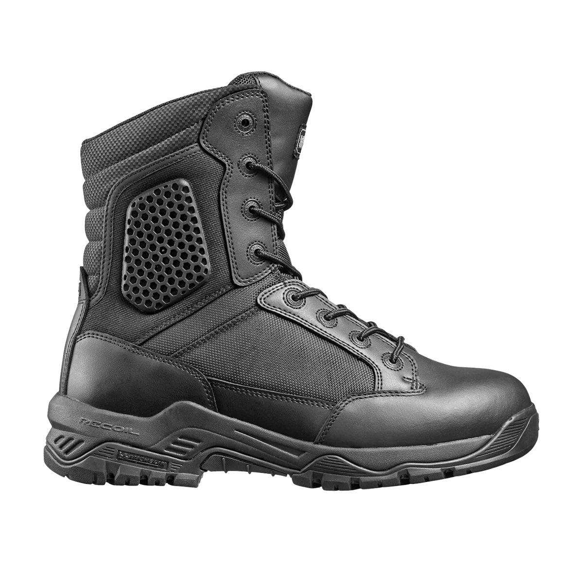 Magnum Strike Force 8.0 Side-Zip Waterproof Women&#39;s Boot Black Boots Magnum Footwear 5.0 US Regular Tactical Gear Supplier Tactical Distributors Australia