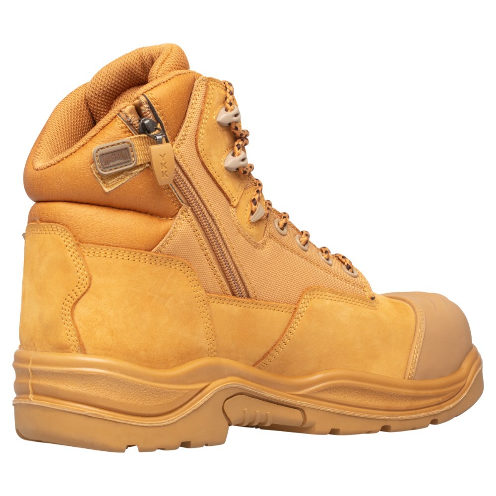 Magnum Trademaster Lite Composite Toe Side Zip Waterproof Boot Wheat Boots Magnum Footwear Tactical Gear Supplier Tactical Distributors Australia