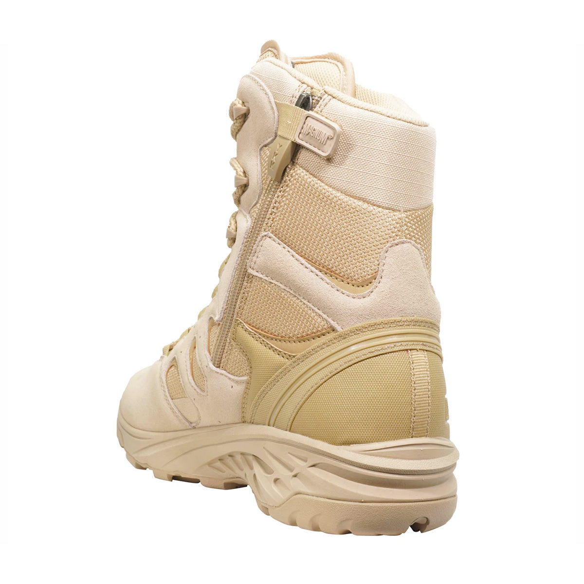 Magnum Wild Fire Tactical 8.0 Side-Zip Waterproof Boots Desert Tan Footwear Magnum Footwear Tactical Gear Supplier Tactical Distributors Australia