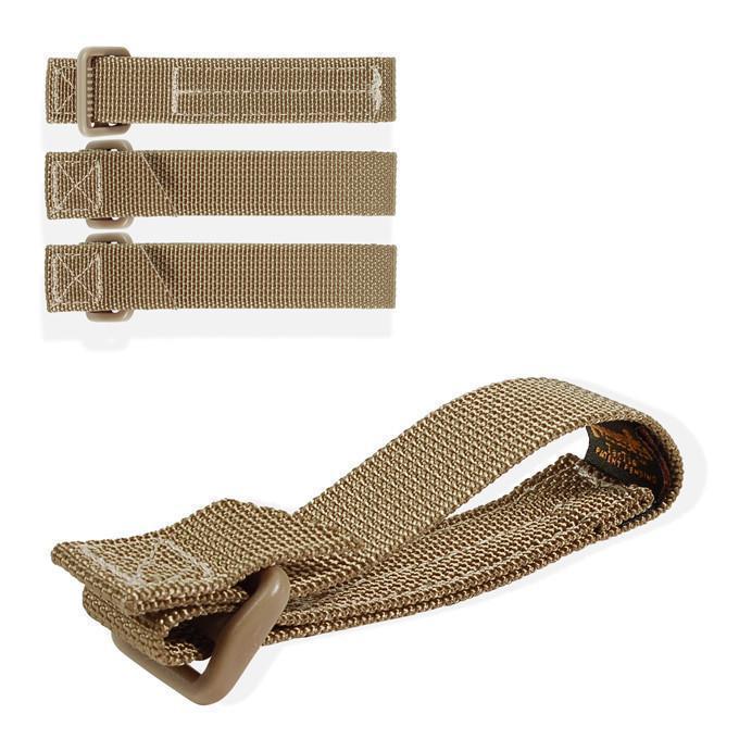 Maxpedition 3" TacTie Attachment Strap (Pack of 4) Accessories Maxpedition Khaki Tactical Gear Supplier Tactical Distributors Australia