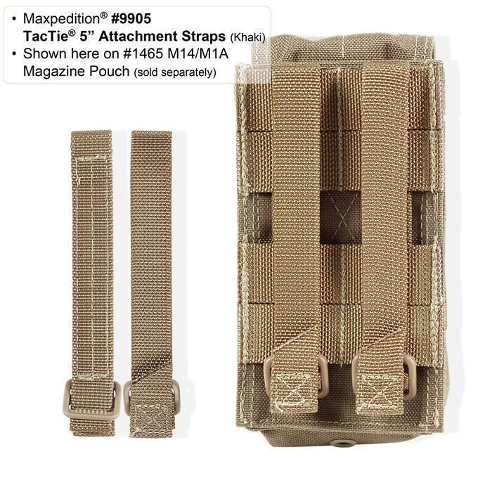 Maxpedition 5" TacTie Attachment Strap (Pack of 4) Accessories Maxpedition Tactical Gear Supplier Tactical Distributors Australia