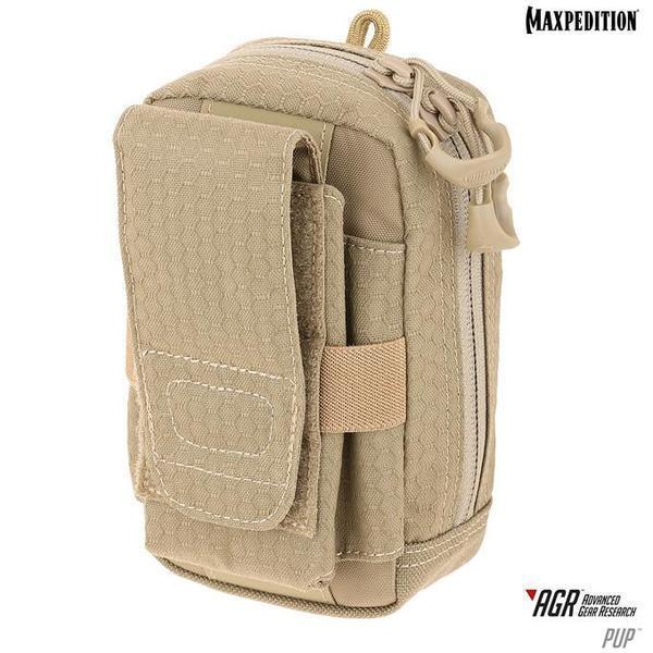 Maxpedition AGR PUP Phone Utility Pouch Accessories Maxpedition Tan Tactical Gear Supplier Tactical Distributors Australia